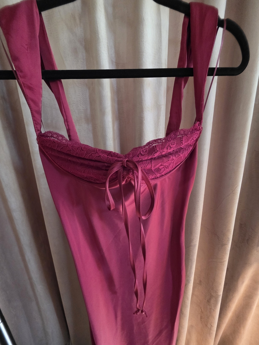 STELLA Laguna Beach Pink Underwire Bust Midi Dress Size Small